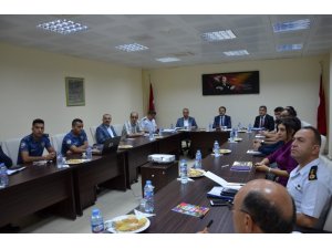 İl spor güvenlik toplantısı yapıldı