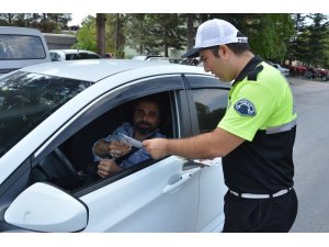 Niksar’da Emniyet Kemeri uygulaması