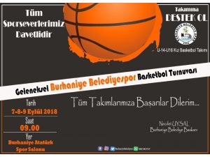 Burhaniye’de basketbol turnuvası
