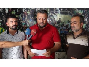 Şanlıurfaspor taraftarlarından Müdür Keşküş’e destek