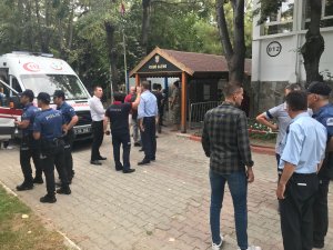 Kırklareli'nde askeri gazino binasında yangın