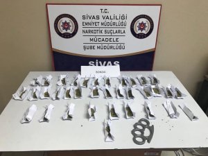 Sivas'ta uyuşturucu operasyonu