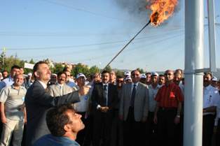 illizyon gösterisi etkinliğe renk kattı