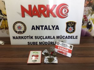 Antalya’da uyuşturucu operasyonları