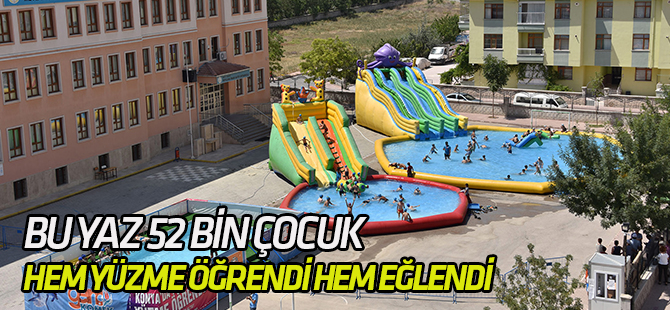 Bu Yaz 52 Bin Çocuk Hem Yüzme Öğrendi Hem Eğlendi