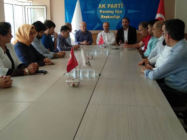 Sorgun’dan Karatay esnafına ziyaret