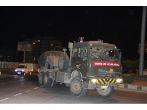 Suriye’ye askeri sevkıyat