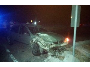 Şanlıurfa’da kamyonet ile otomobil çarpıştı: 8 yaralı