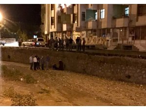Korkulukları olmayan çaya düştü