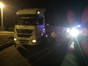 Bilecik’te TIR ile motosiklet çarpıştı: 2 yaralı