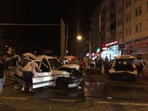 Trabzon’da zincirleme trafik kazası: 7 yaralı