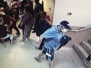 Steril maske ve hasta taklidiyle muayene sırasındaki hastanın 15 bin TL’sini çaldı