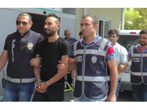 Şüpheli araç da plakası da çalıntı çıktı