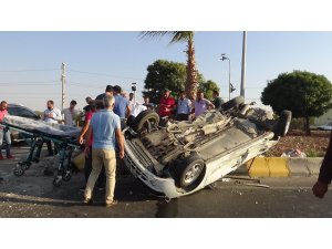 Kilis’te trafik kazası: 2 yaralı