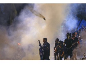 Yunanistan'da olaylı "Makedonya" gösterisi