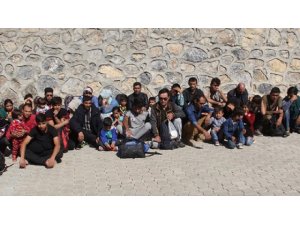 Başkale’de 41 kaçak göçmen yakalandı