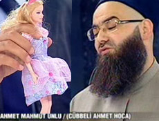 Cübbeli'nin gözüne Barbie'yi soktu