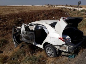 Şanlıurfa’da otomobil devrildi: 5 yaralı