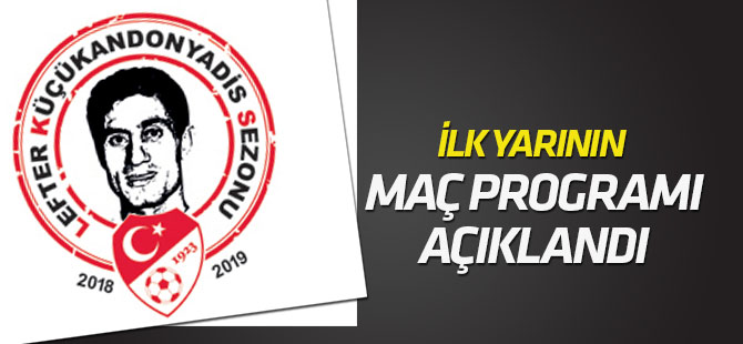 Spor Toto Süper Lig'de ilk yarının maç programı açıklandı