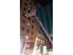 Semaver çay keyfi itfaiyeyi harekete geçirdi