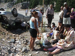 Konya'da trafik kazası: 4 yaralı