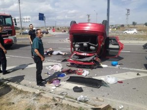 Kütahya’da trafik kazası: 7 yaralı