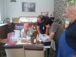 Nöbet geçirdi, kimse ikna edemedi