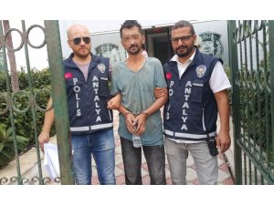 Antalya’da akü hırsızı yakalandı