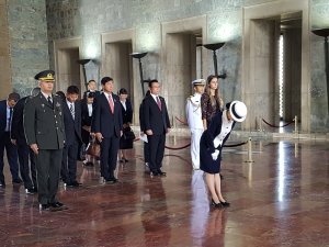 Japonya Prensesi Mikasa Ankara’da