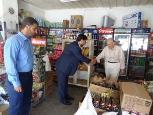 HÜDA PAR’dan esnaf ziyareti