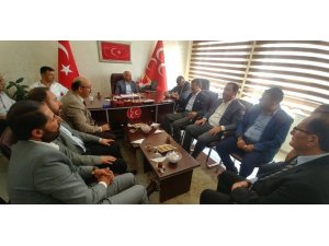 Türkmenoğlu’ndan siyasi partilere iadeyi ziyaret