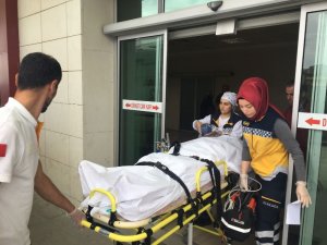 Patoza kolunu kaptırdı