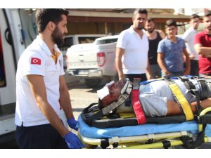 Manavgat’ta trafik kazası:  1 yaralı