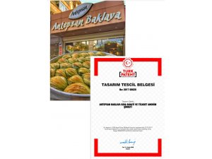 Midye baklavanın patentini Antepsan baklava aldı