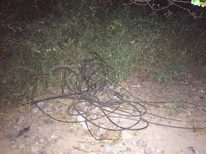 Niğde'de bakır kablo hırsızlığı: 3 tutuklama