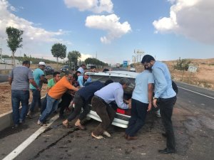 Şanlıurfa’da trafik kazası:4 yaralı