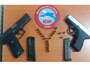 Batman’da 2 adet tabanca ele geçirildi