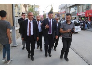 CHP milletvekili Cavit Arı ve  Baha Ünlü Silopi’de