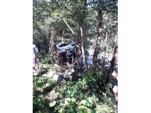 Giresun’da trafik kazası : 1 ölü, 5 yaralı