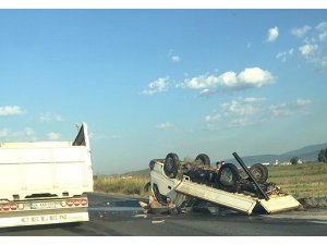 Milas’ta trafik kazası: 1’i ağır 4 yaralı