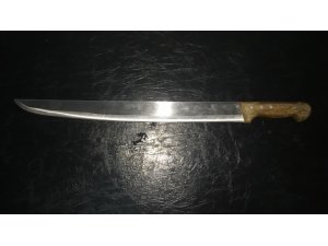 Bıçakla gezen şahıs yakalandı