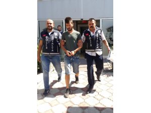 Akü hırsızına suçüstü