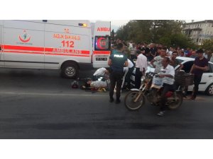 Manavgat Köprüsünde motosiklet kazası: 1 yaralı