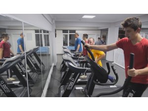 Spor merkezine yoğun ilgi
