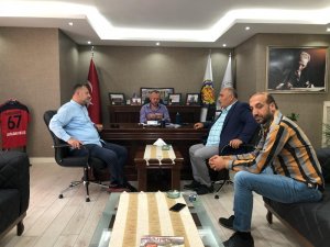 TSO Başkanı Keleş, YMM Şahin ile ekonomiyi değerlendirdi