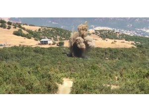 Tunceli’de PKK’nın kullandığı 2 sığınak imha edildi