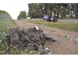 Otomobil bir yana motoru bir yana