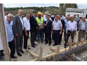 Pazarlar Sanayi Sitesi’nin temeli atıldı