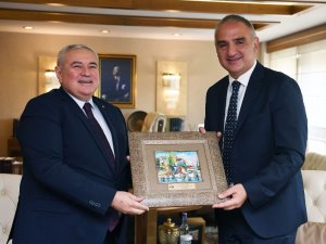 ATSO’dan Bakan Ersoy’a ziyaret