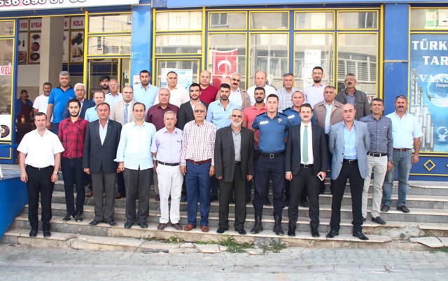 Kaymakam Cıdıroğlu veda yemeği